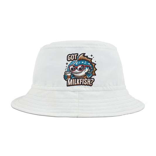 Got Milkfish? Funny Graphic Gift, Bucket Hat (AOP)