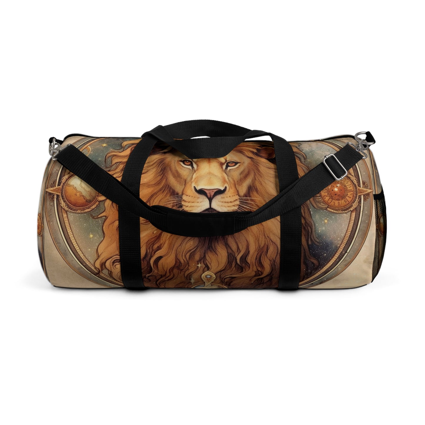 Astrological Leo Sign Vibrant Celestial Cosmic Zodiac - Duffel Bag