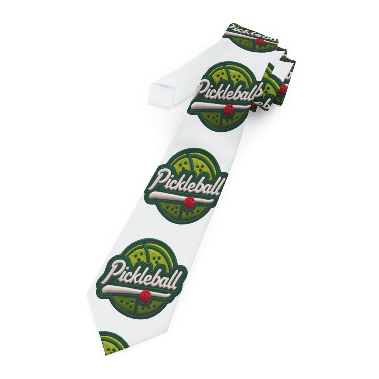 Pickleball Game Sporty Player Necktie