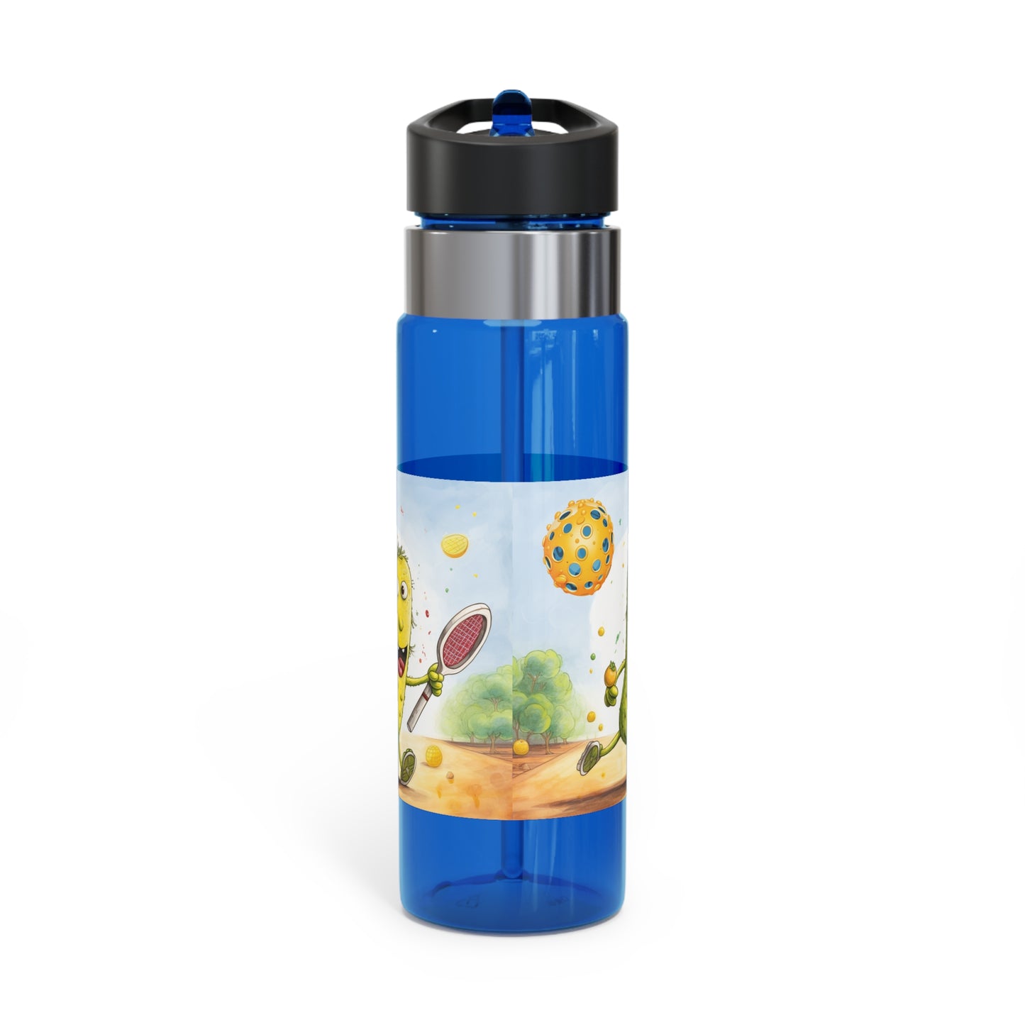 Pickleball Play: Pickle Sport Action Game, Fast Dink Ball - Kensington Tritan™ Sport Bottle, 20oz