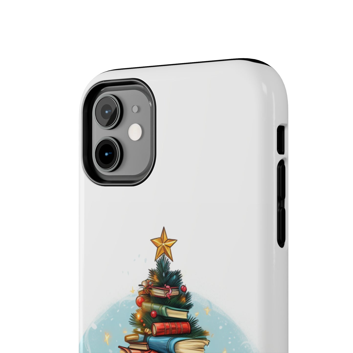 Book Lover Christmas Tree, Gift For Readers - Tough Phone Cases