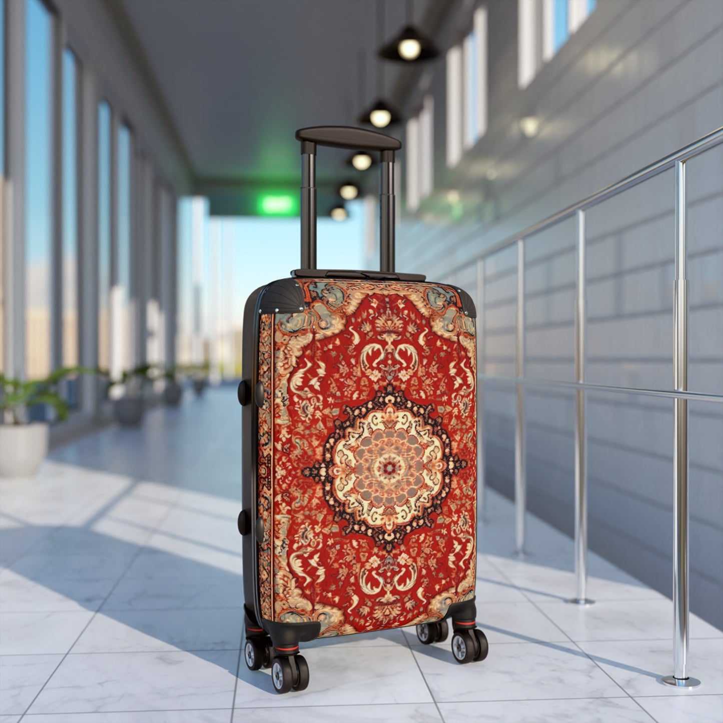 Oriental Red - Inspired Design - Suitcase