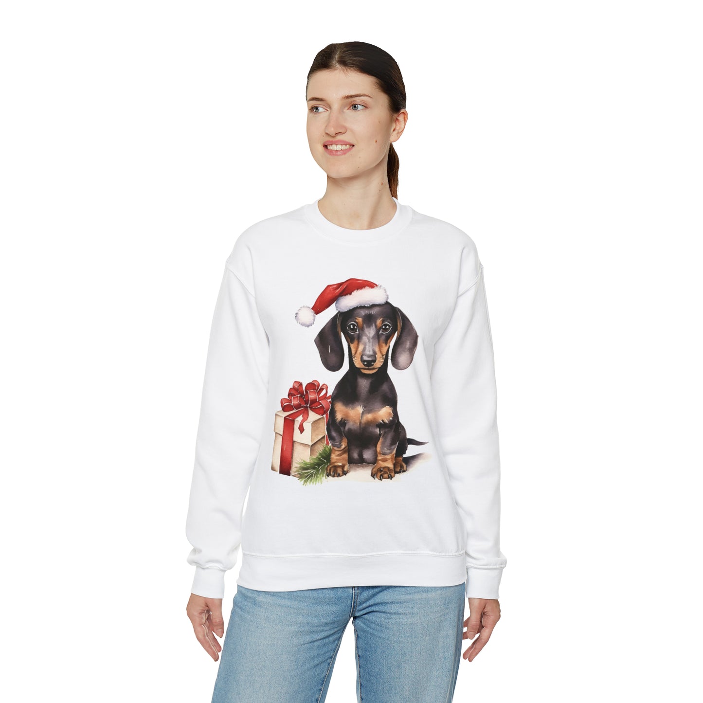 Dachshund Dog - Unisex Heavy Blend™ Crewneck Sweatshirt