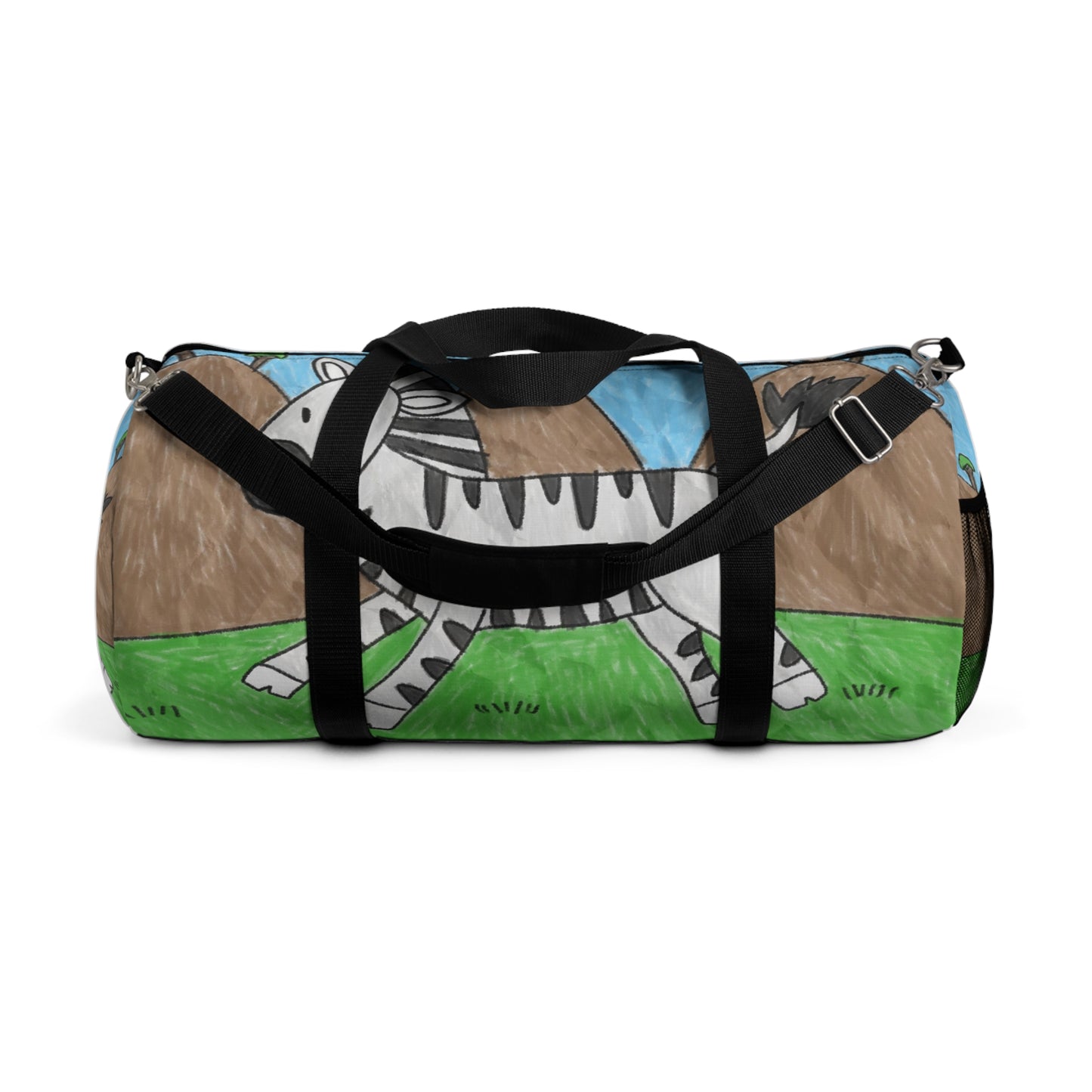 Zebra Graphic Hipster Zebra Animal Duffel Bag