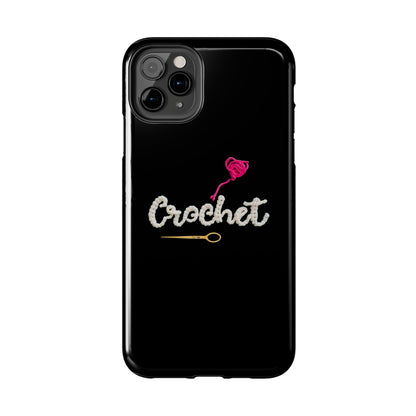 Crochet Love Gift - Heartfelt Fabric Fashion Collector Style - Tough Phone Cases