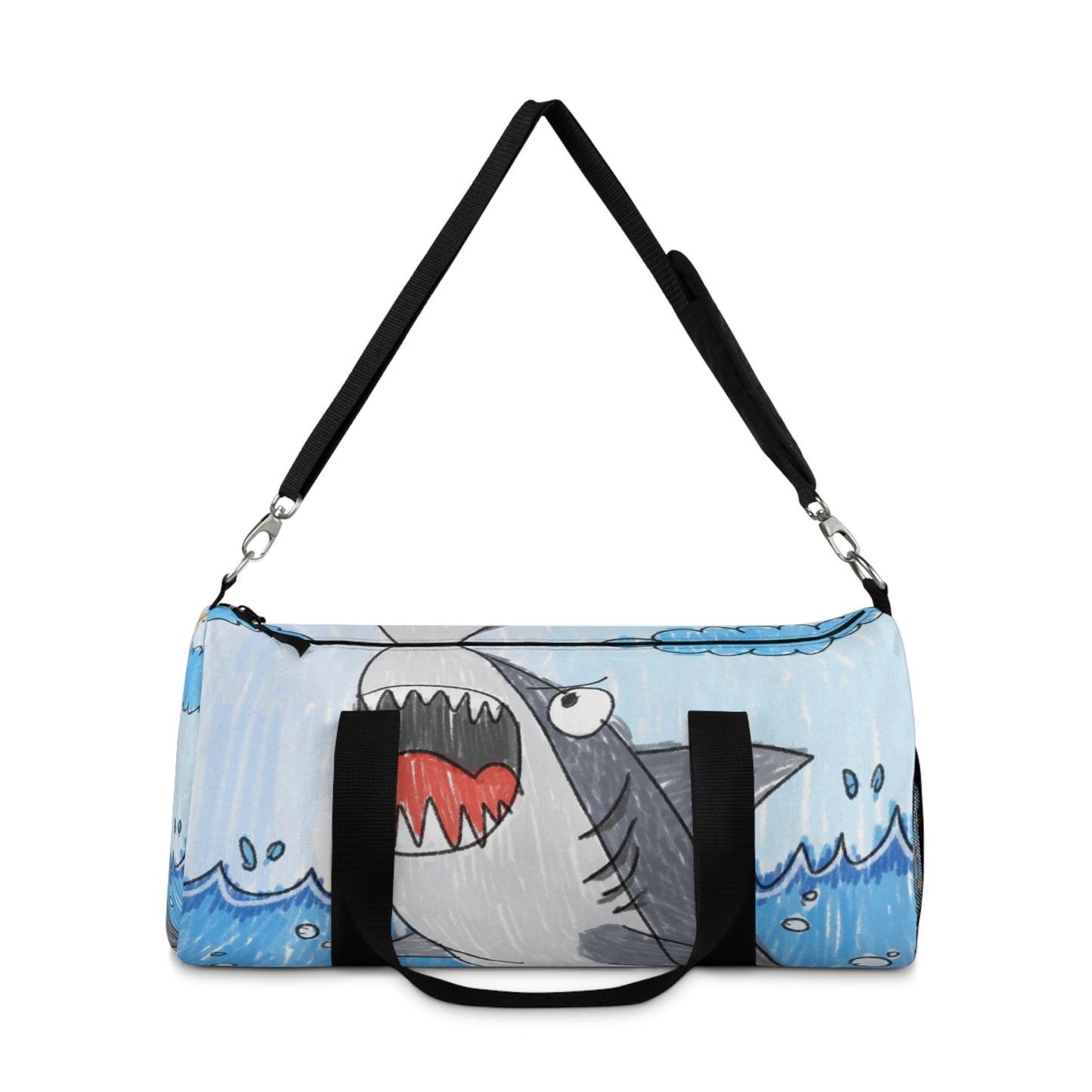 Shark Jaw Teeth Attack Ocean Sea Creature Duffel Bag