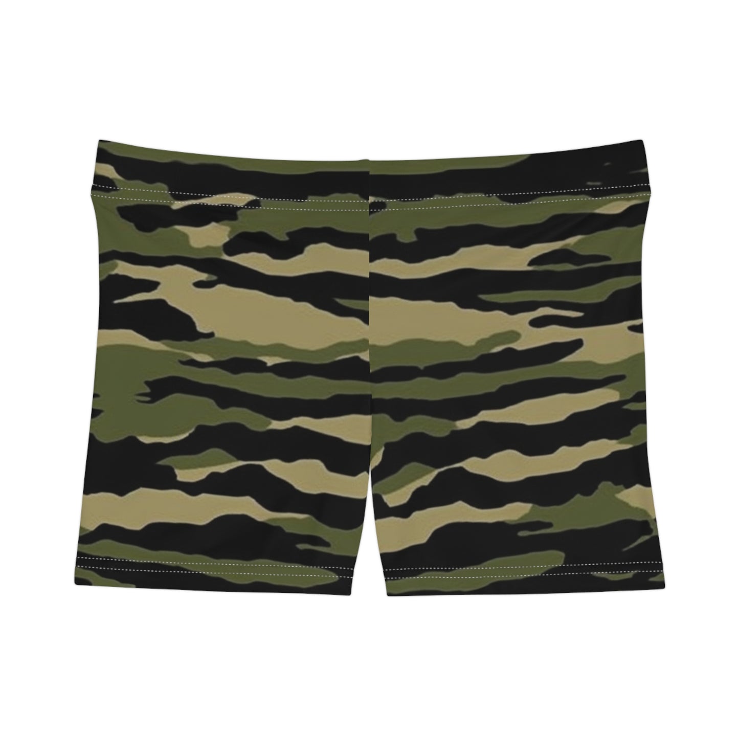 Tiger Stripe Camouflage: Military Style - Women's Shorts (AOP)