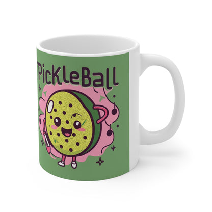 Pickleball kawaii - Sport Anime - Taza de cerámica 11oz 