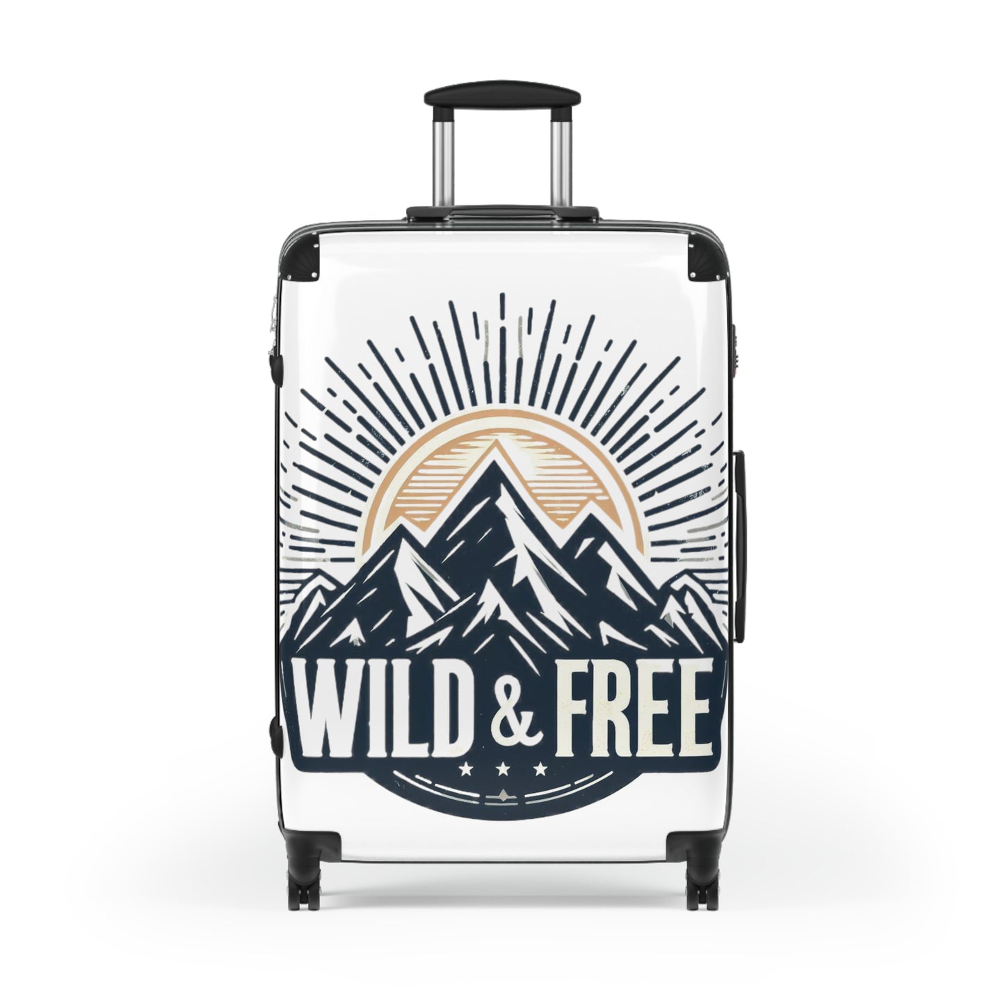 Wild and Free - Outdoor Adventure - Suitcase