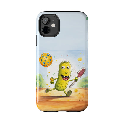 Pickleball Play: Pickle Sport Action Game, Fast Dink Ball - Tough Phone Cases