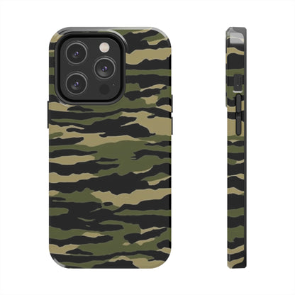 Tiger Stripe Camouflage: Vietnam War Era Style - Tough Phone Cases