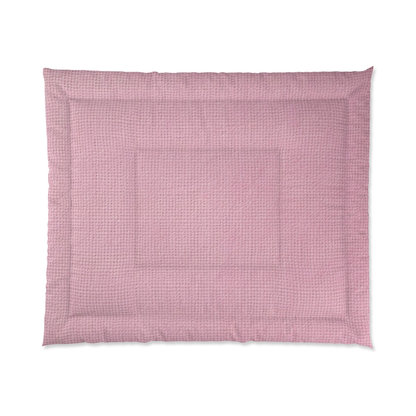 Blushing Garment Dye Pink: Denim-Inspired, Soft-Toned Fabric - Comforter