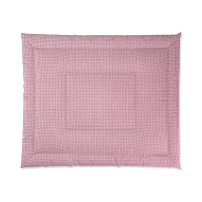 Blushing Garment Dye Pink: Denim-Inspired, Soft-Toned Fabric - Comforter