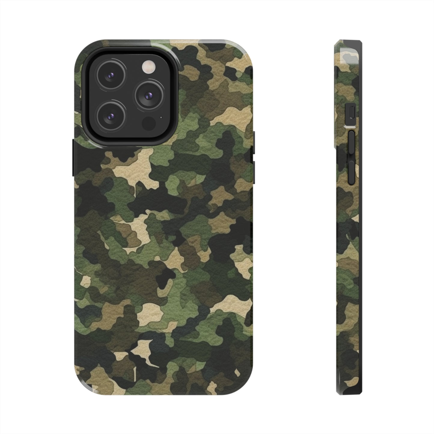 Camuflaje clásico | Envoltura de camuflaje | Camuflaje tradicional: fundas resistentes para teléfonos