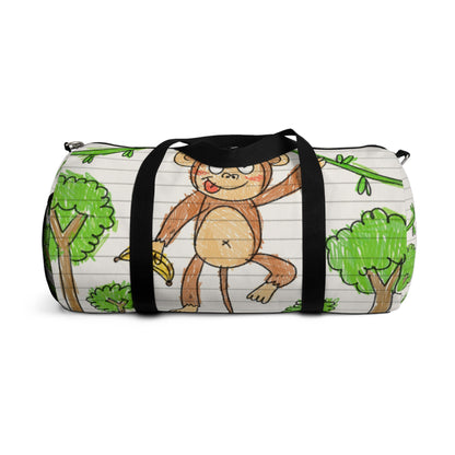 Graphic Monkey - Fun Zoo Clothing for Ape Lovers Duffel Bag