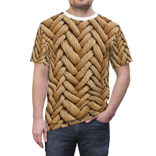 Jute Herringbone Chunky - Unisex Cut & Sew Tee (AOP)