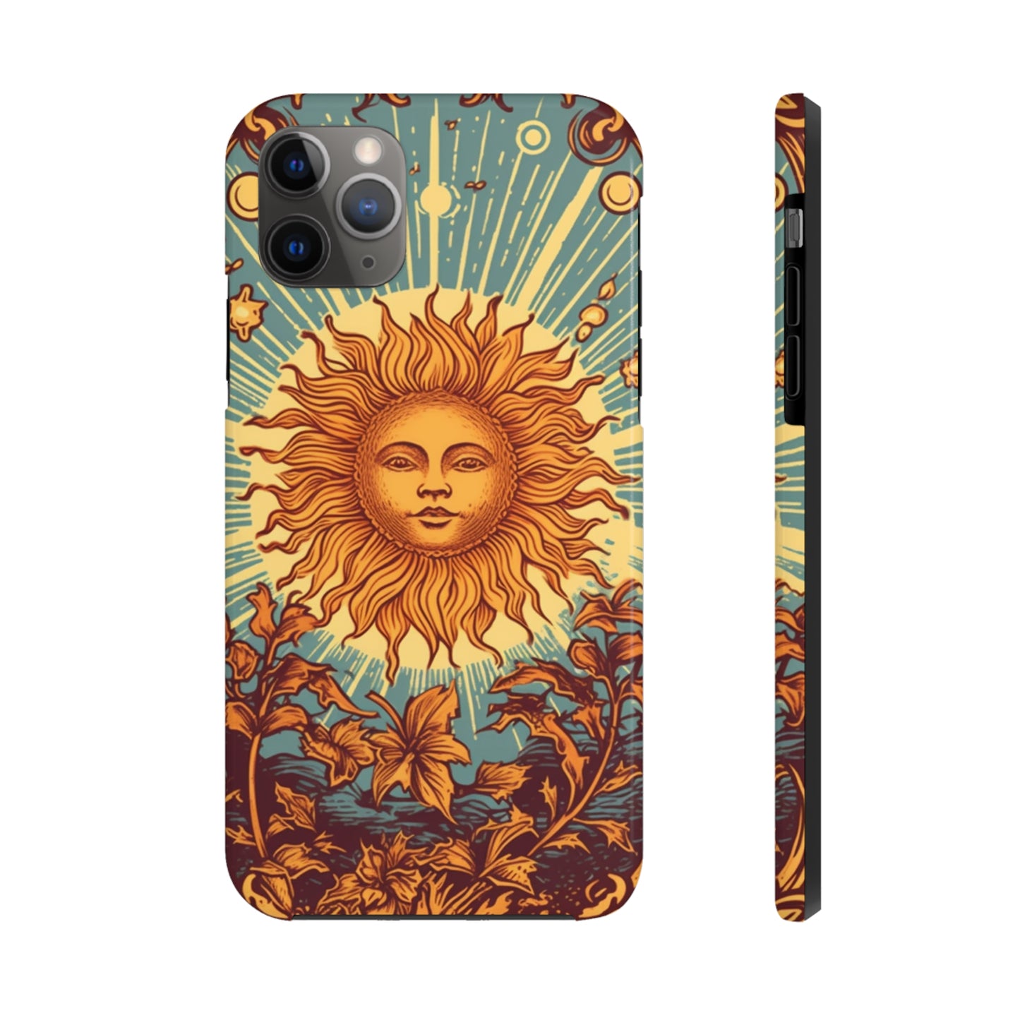 Sun Tarot Card Symbol of Growth, Life, and Radiance - Tough Phone Cases