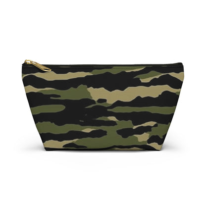 Tiger Stripe Camouflage: Military Style - Accessory Pouch w T-bottom