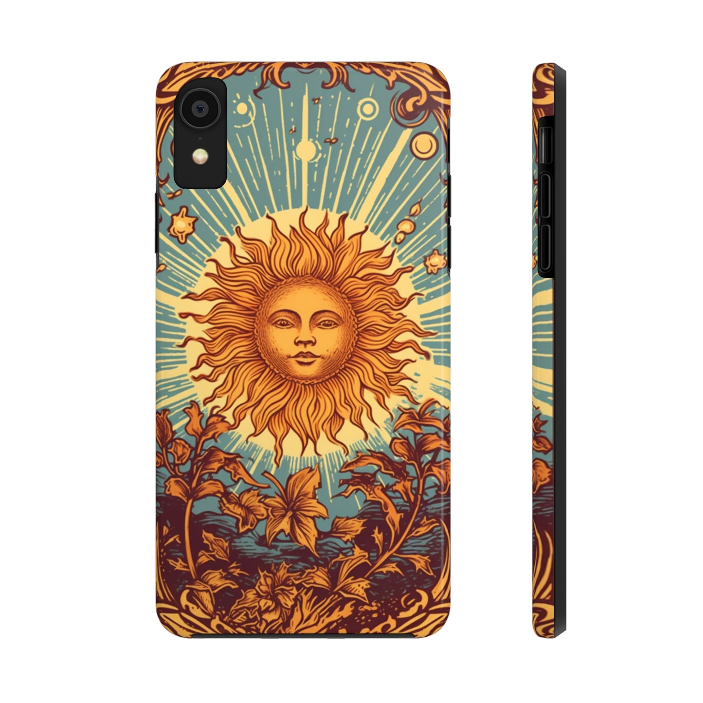 Sun Tarot Card Symbol of Growth, Life, and Radiance - Tough Phone Cases