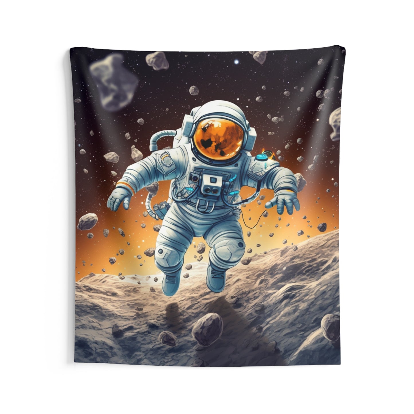 Galactic Adventurer - Celestial Star Art: Deep Space Exploration - Indoor Wall Tapestries