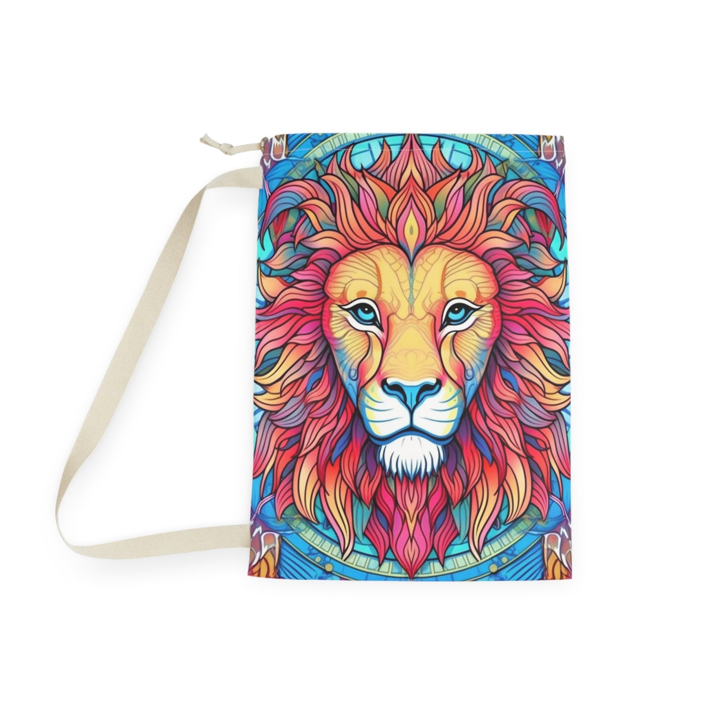 Astrological Leo - Cosmic Zodiac Constellation, Lion Symbol Art - Laundry Bag