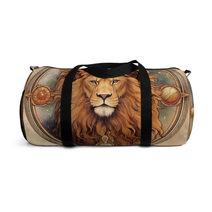 Astrological Leo Sign Vibrant Celestial Cosmic Zodiac - Duffel Bag