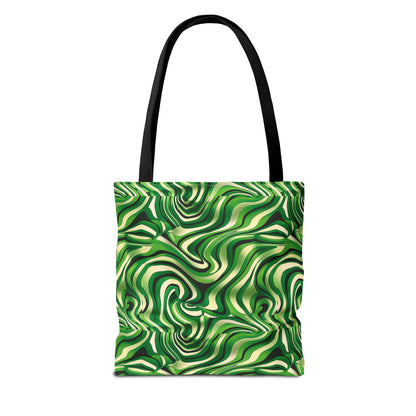 Disco Zebra Green - Tote Bag (AOP)