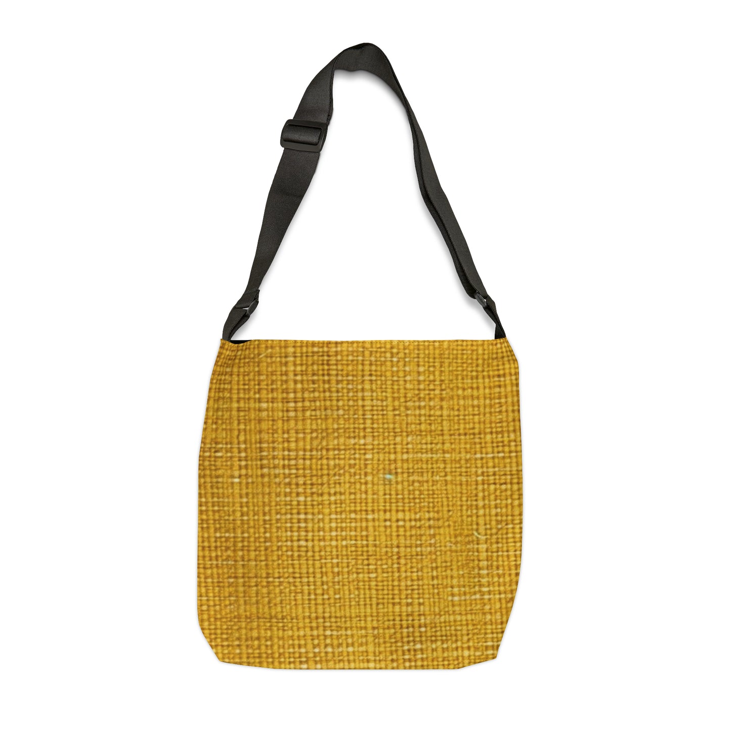 Radiant Sunny Yellow: tela de verano inspirada en la mezclilla - Bolso de mano ajustable (AOP) 