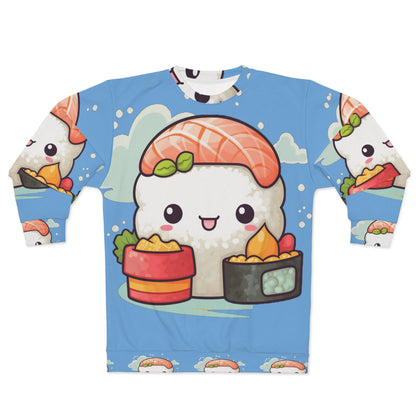 Anime Sushi - Japanese Cute kawaii - Otaku Gift - Unisex Sweatshirt (AOP)