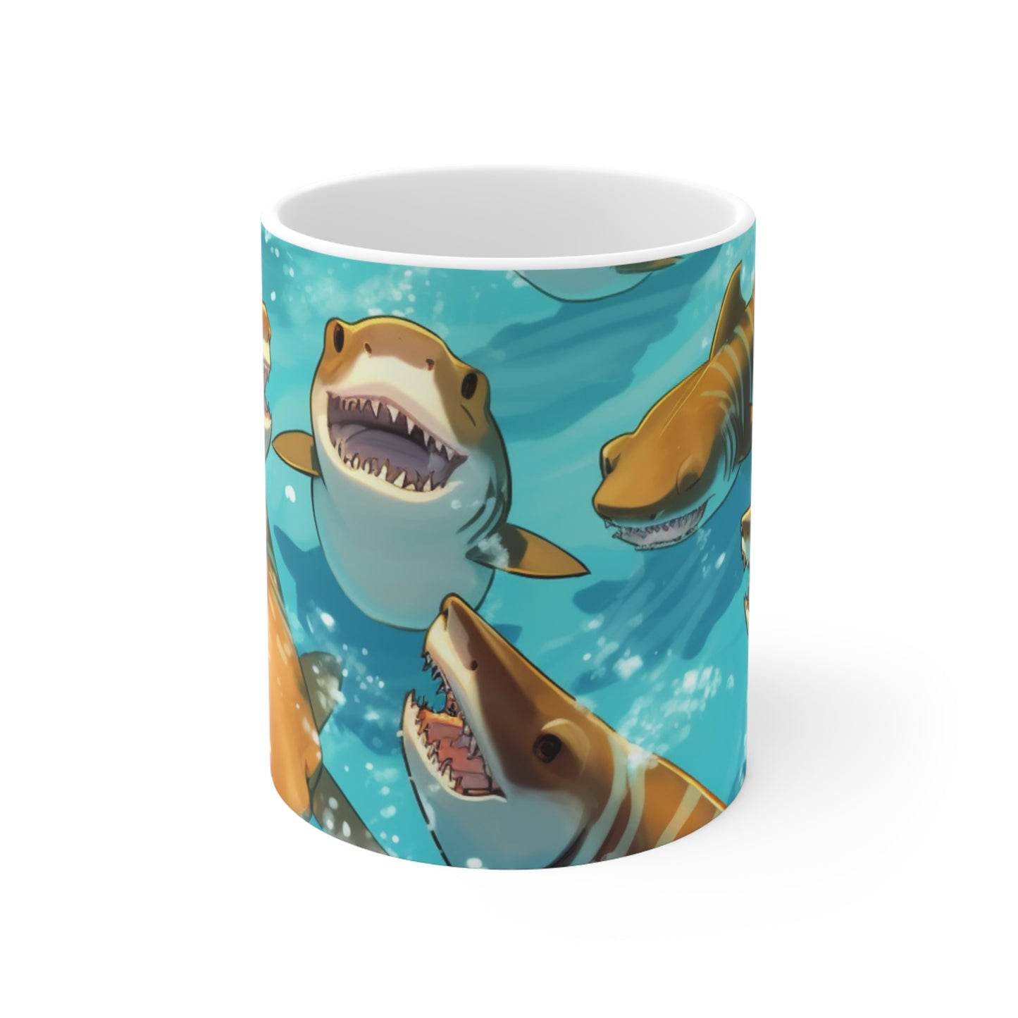 Tiger Shark: Ocean Marine Wildlife - Underwater - Ceramic Mug 11oz