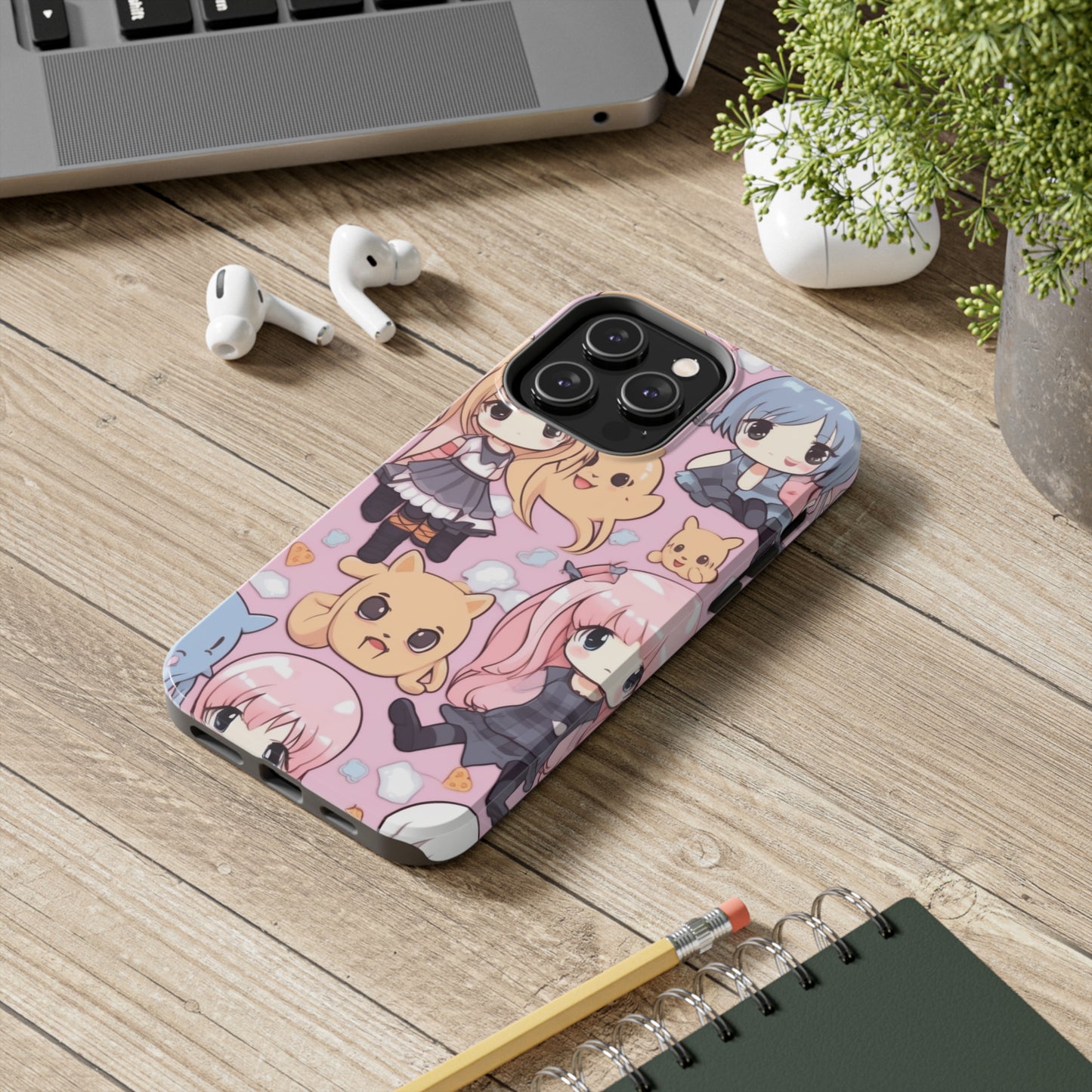 Kawaii Anime Girls: Cute and Adorable Manga Inspired Design - Tough Phone Cases