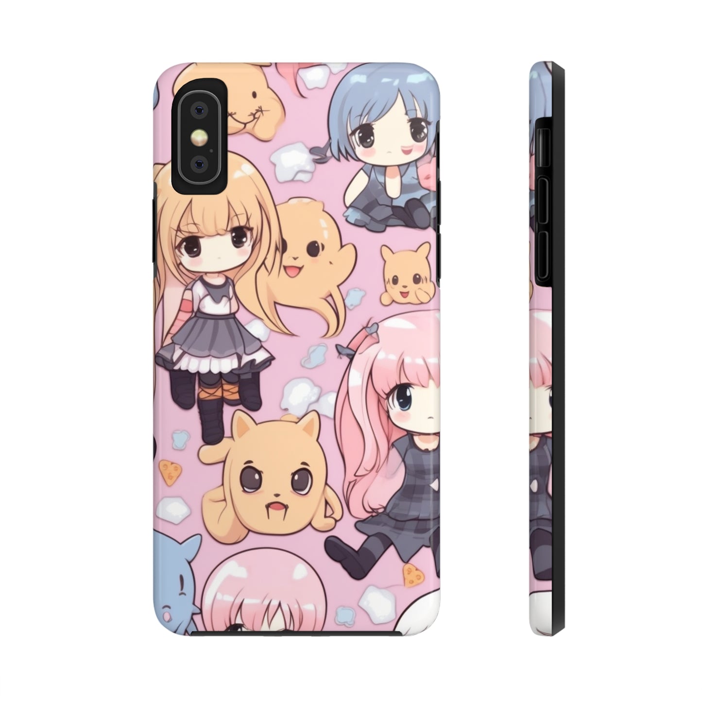 Kawaii Anime Girls: Cute and Adorable Manga Inspired Design - Tough Phone Cases