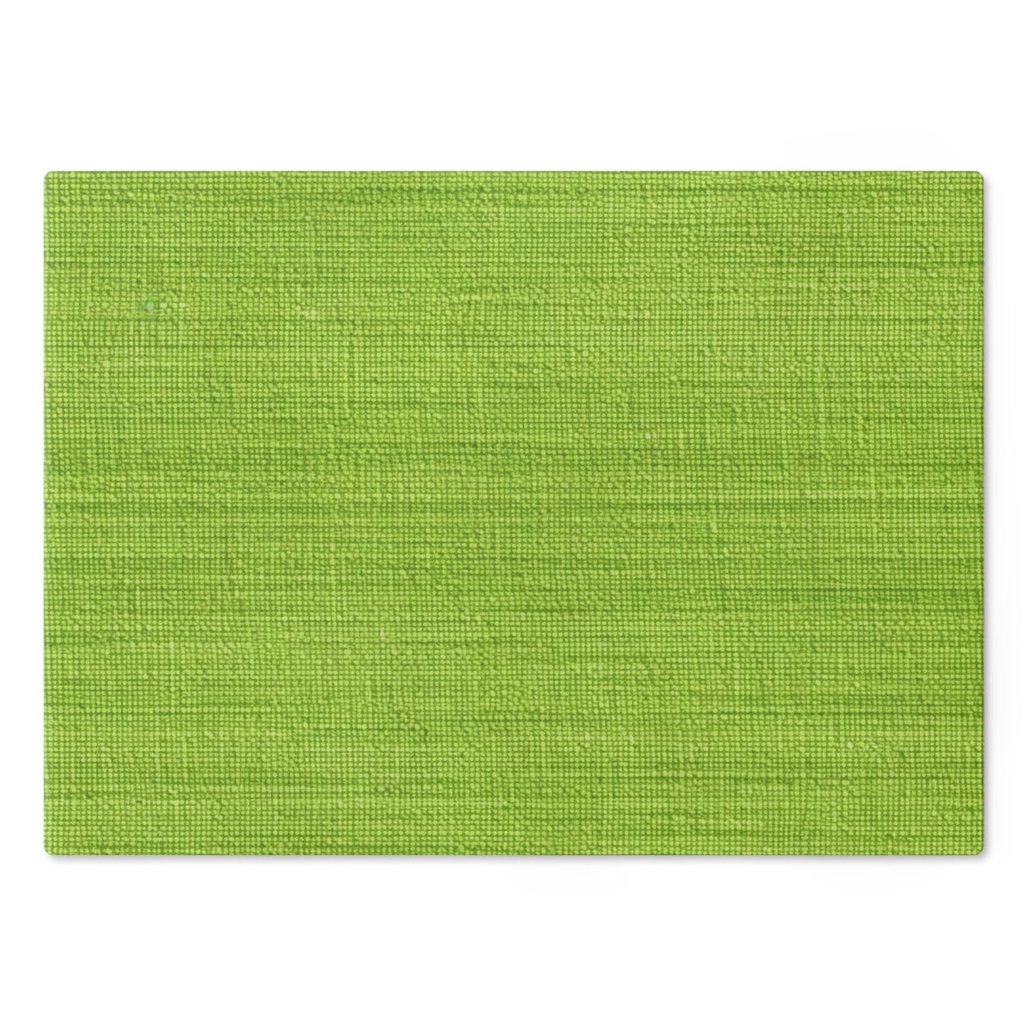 Lush Grass Neon Green: Denim-Inspired, Springtime Fabric Style - Cutting Board