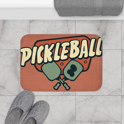 Pickleball Retro - Alfombra de baño