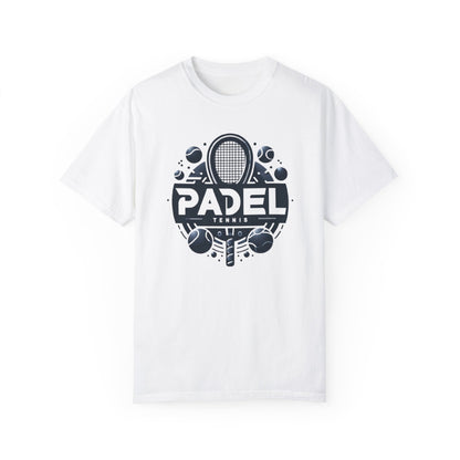 Padel Tennis, Sport, Unisex Garment-Dyed T-shirt