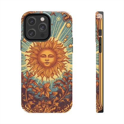 Sun Tarot Card Symbol of Growth, Life, and Radiance - Tough Phone Cases