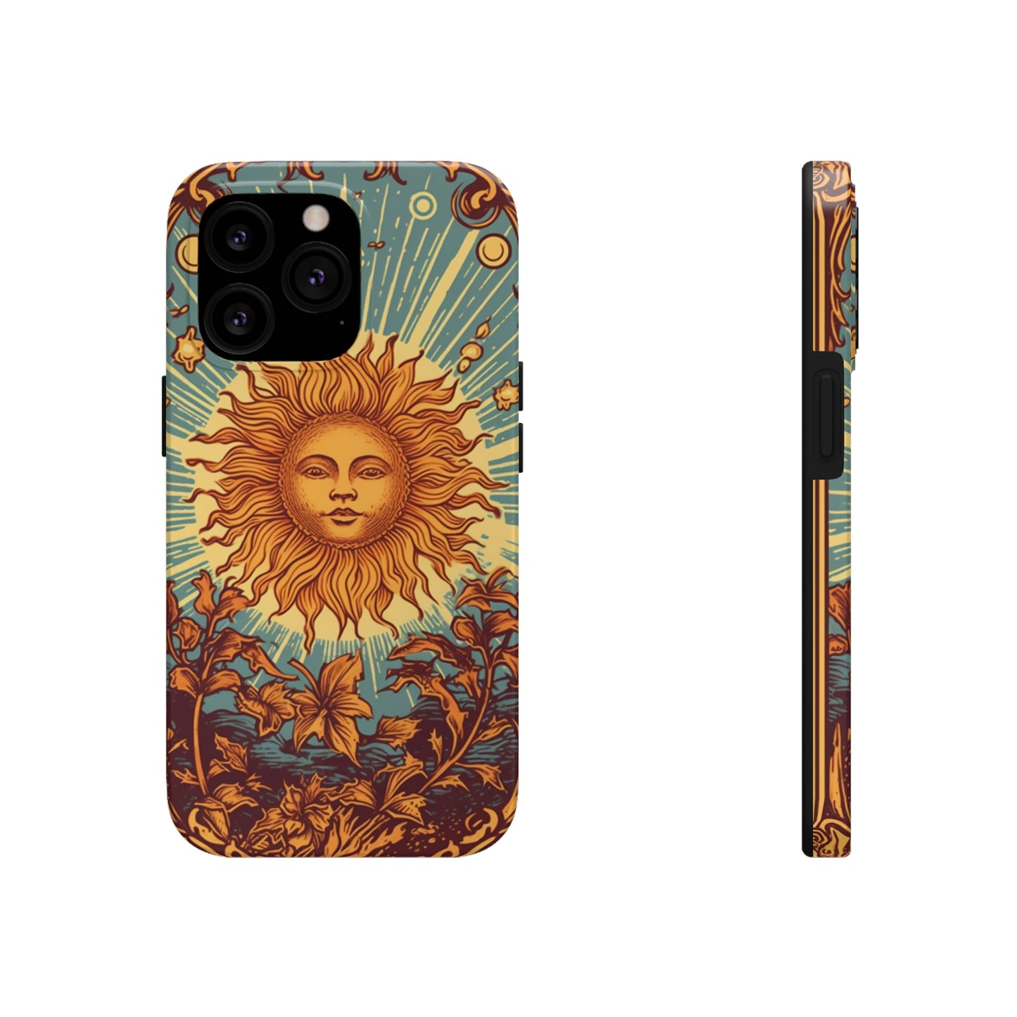 Sun Tarot Card Symbol of Growth, Life, and Radiance - Tough Phone Cases