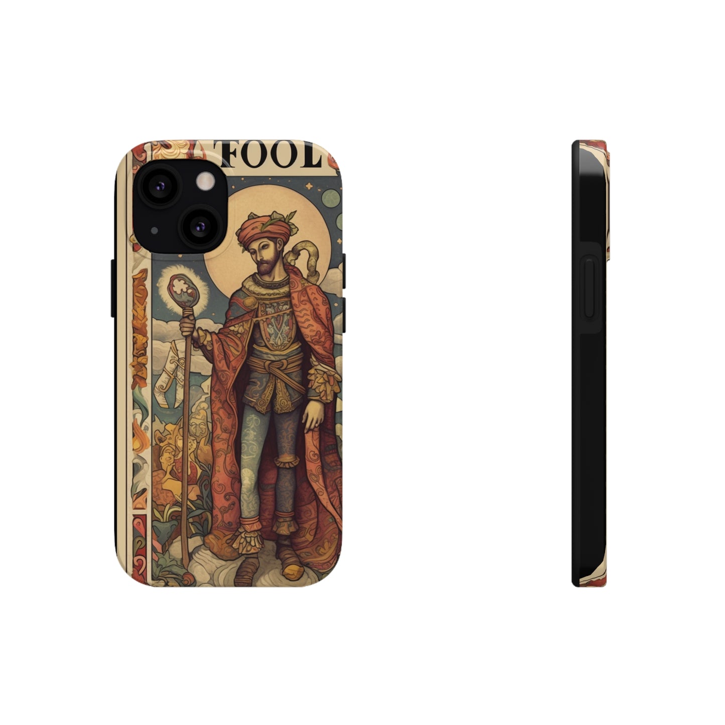 Expressive Tarot - 'The Fool' Card Artistic Reading Symbol - Tough Phone Cases