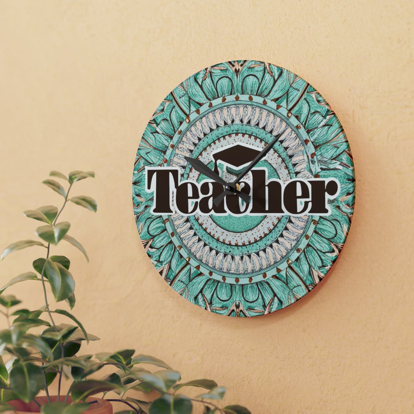 Teacher - Acrylic Wall Clock