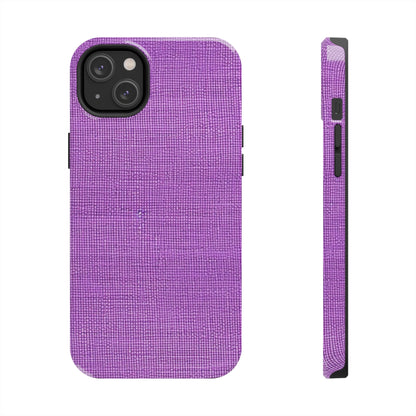 Hyper Iris Orchid Red: Denim-Inspired, Bold Style - Tough Phone Cases