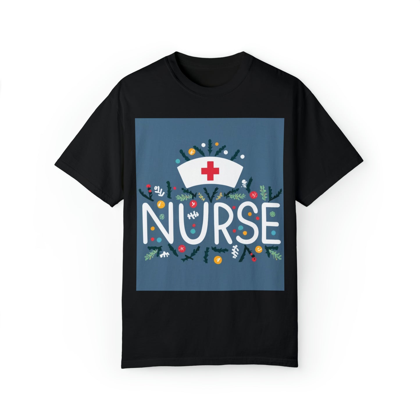 Nurse Christmas - Unisex Garment-Dyed T-shirt