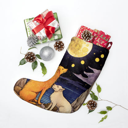 Moon Tarot Card Art - Embrace Your Intuition and Dreams - Christmas Stockings