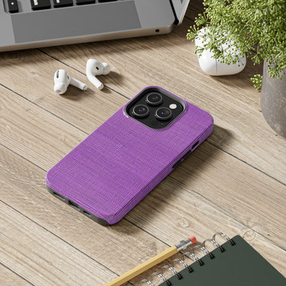 Hyper Iris Orchid Red: Denim-Inspired, Bold Style - Tough Phone Cases