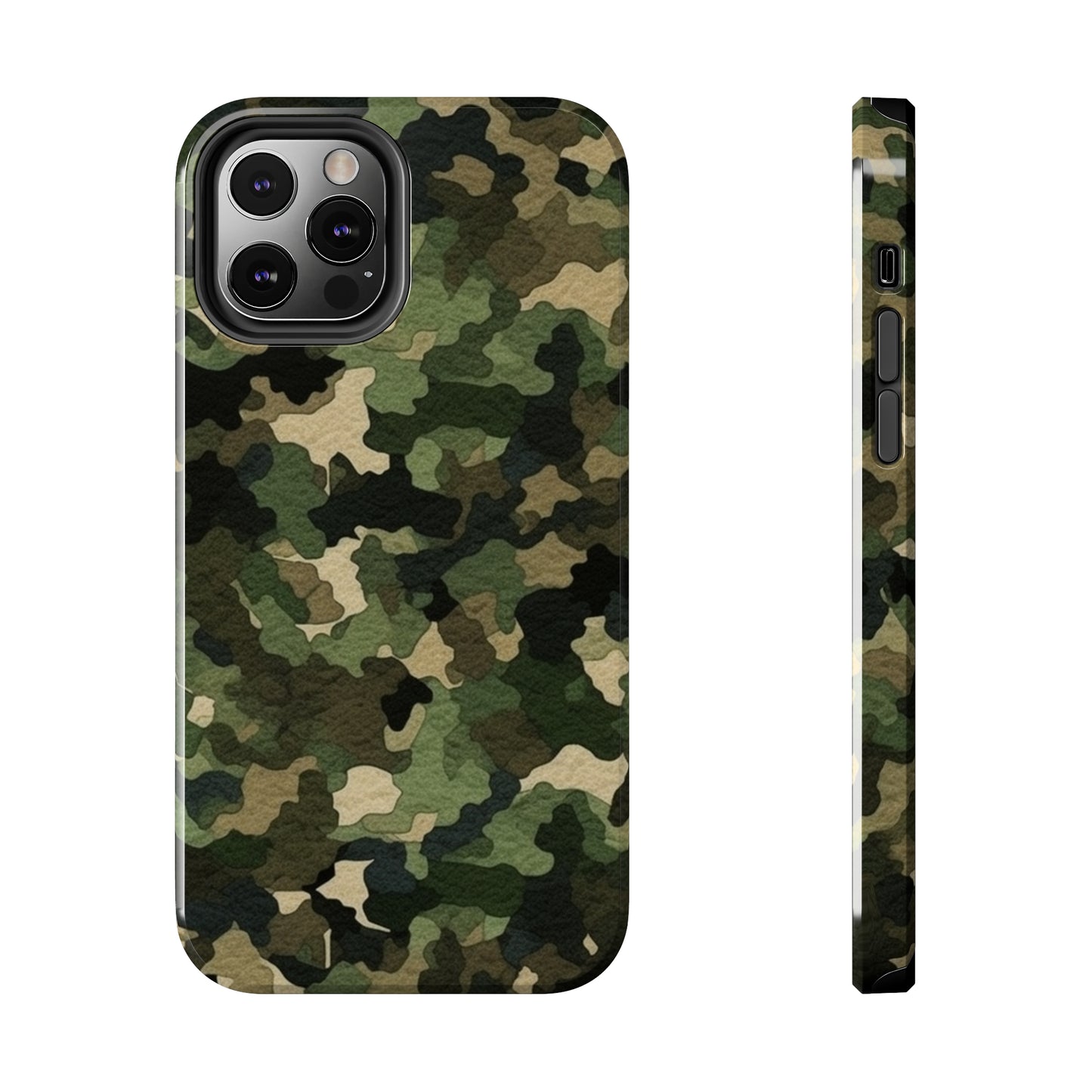 Camuflaje clásico | Envoltura de camuflaje | Camuflaje tradicional: fundas resistentes para teléfonos