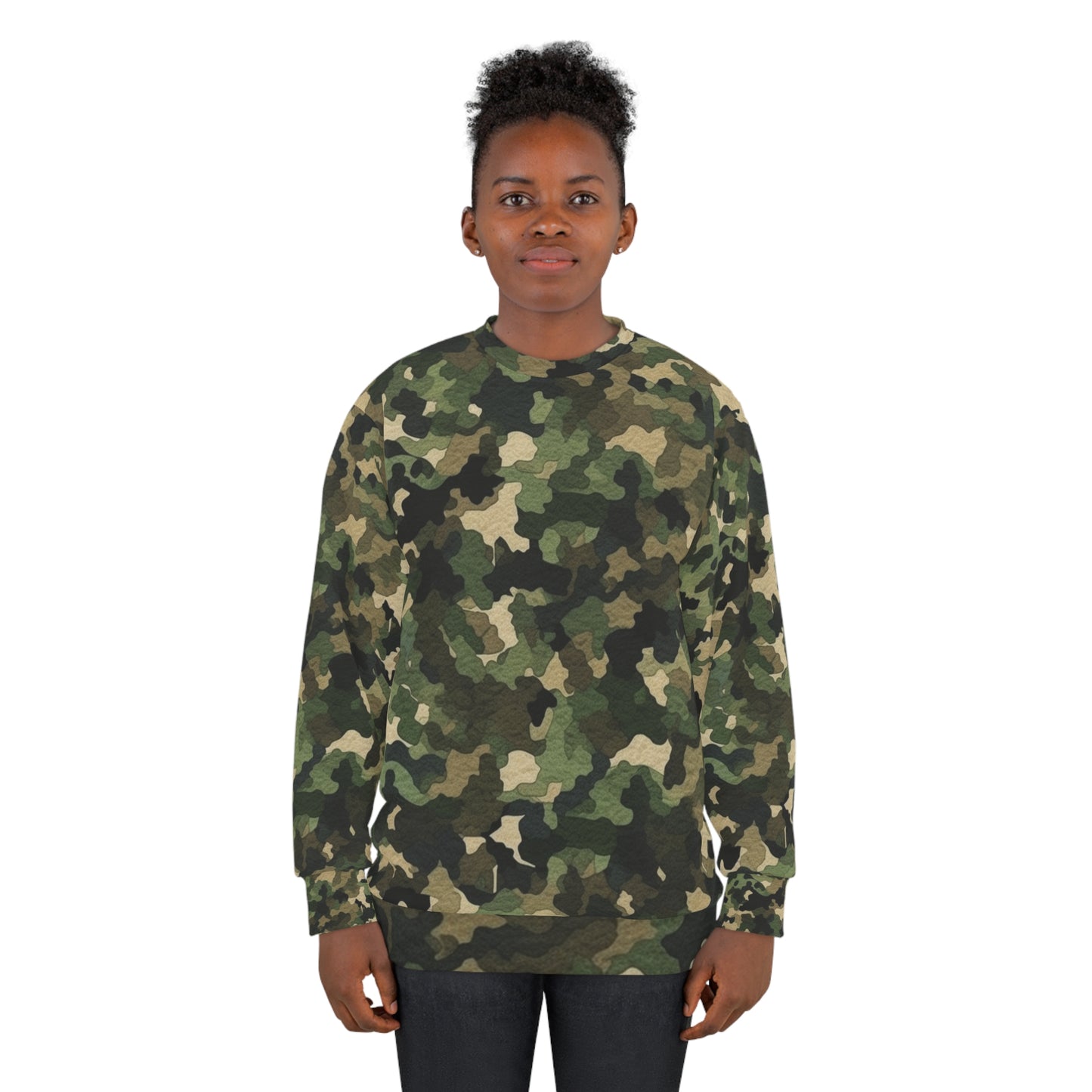 Camuflaje clásico | Envoltura de camuflaje | Camuflaje tradicional - Sudadera unisex (AOP) 