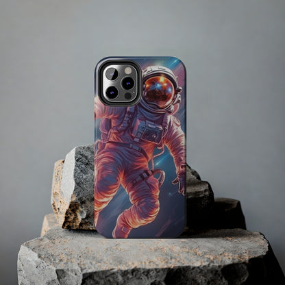 Astronaut Outer Space - Galaxy Starfield Art - Tough Phone Cases