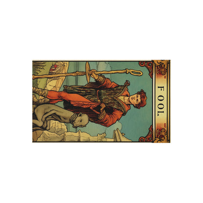 Mystical Tarot - Artistic Depiction of The Fool Card - Outdoor Rug