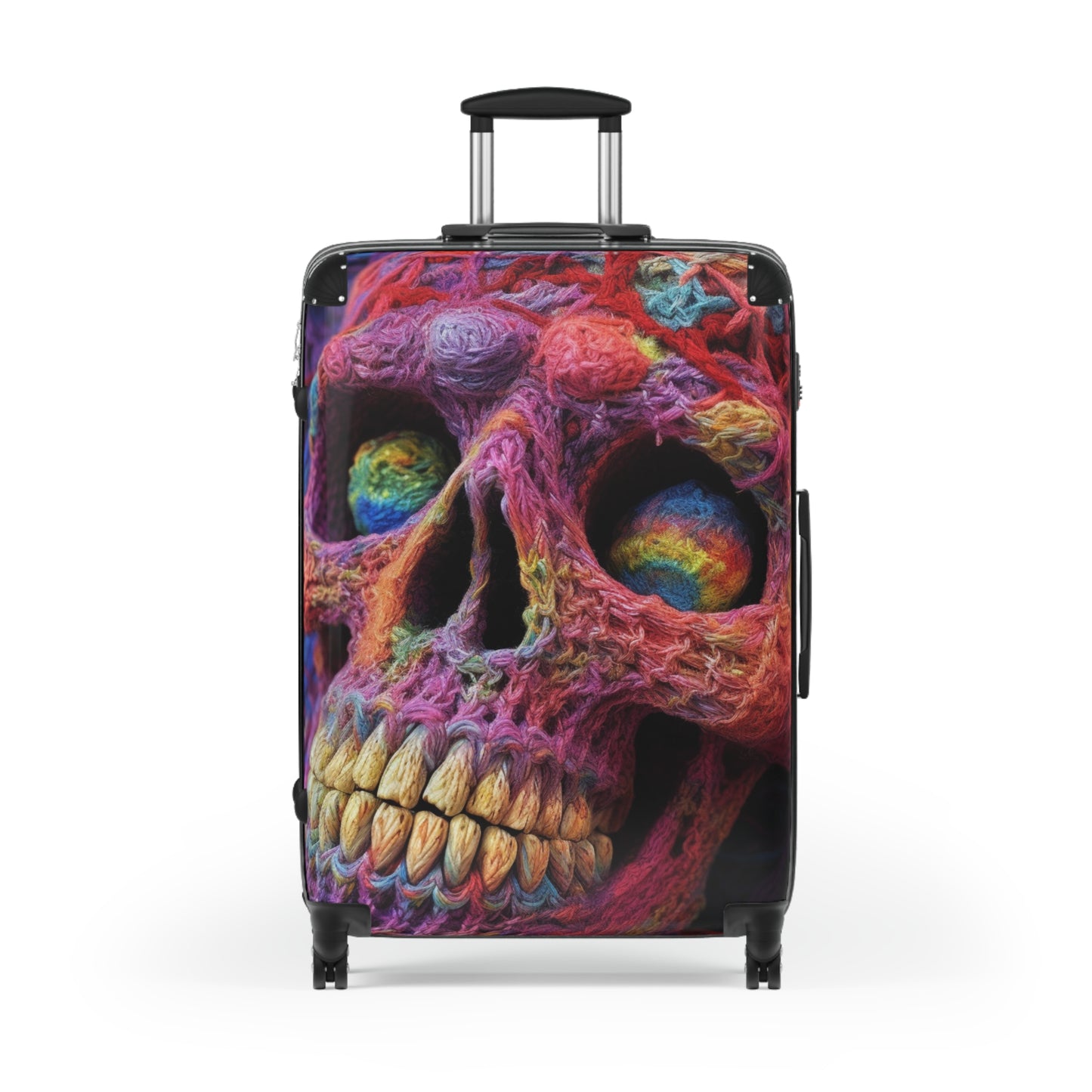 Crochet Skeleton Skull Halloween Horror Scary Style - Suitcase