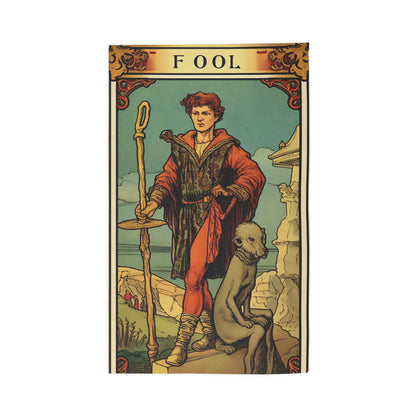 Mystical Tarot - Artistic Depiction of The Fool Card - Dobby Rug