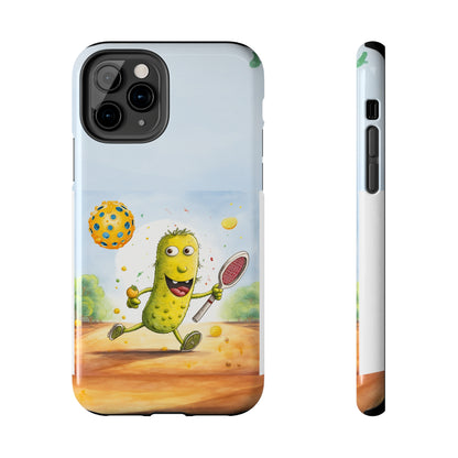 Pickleball Play: Pickle Sport Action Game, Fast Dink Ball - Tough Phone Cases